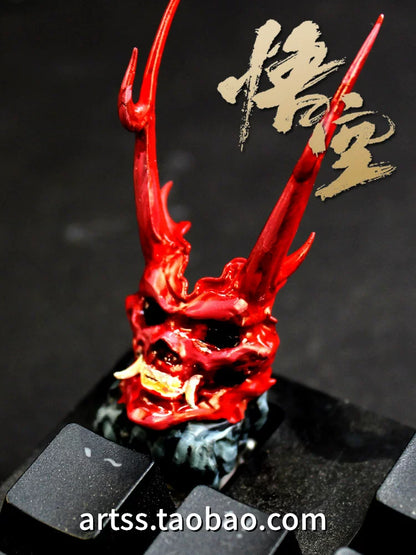 黑神话悟空个性键帽黑猴周边客制化创意机械键盘单个颗3D树脂键帽