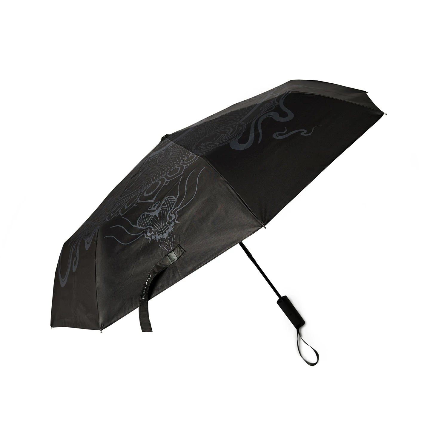 Black Myth Wukong Regenschirm, faltbar, sechs Rippen, für Sonne und Regen, UV-Schutz, Sonnenschutz, Sammlerstück, unisex