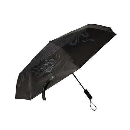 Black Myth Wukong Regenschirm, faltbar, sechs Rippen, für Sonne und Regen, UV-Schutz, Sonnenschutz, Sammlerstück, unisex
