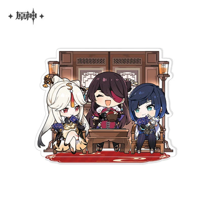 【原神官方】磬弦奏华夜系列Q版角色周边 Genshin