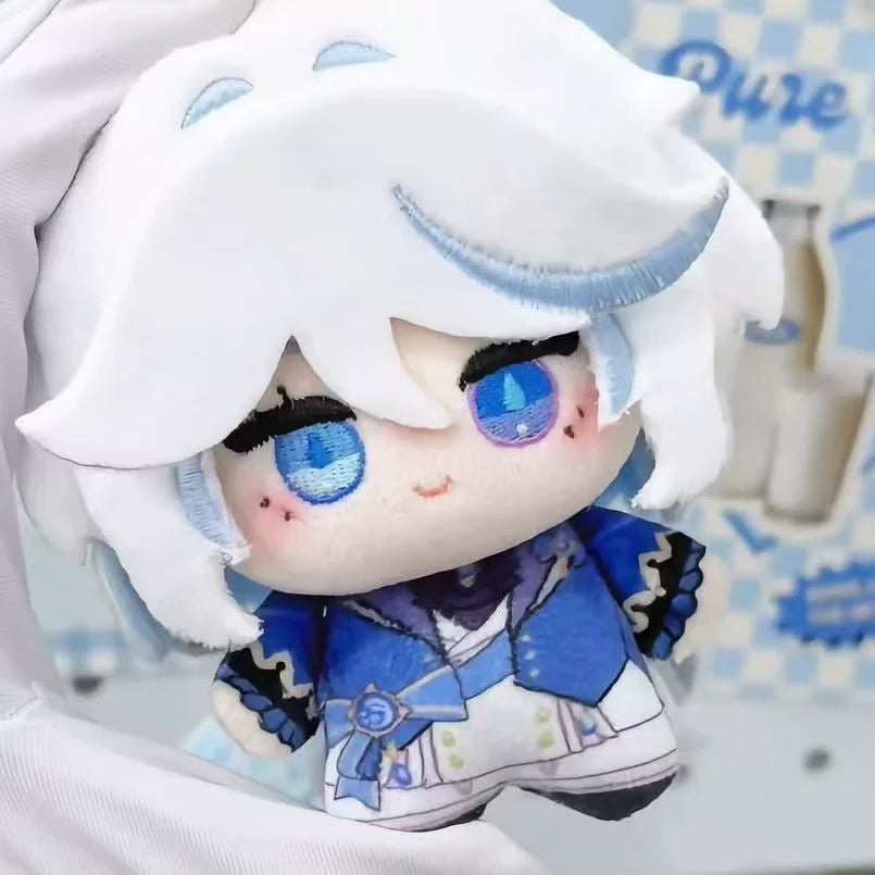 Genshin Impact Furina 10 cm cotton plush doll blue outfit detail
