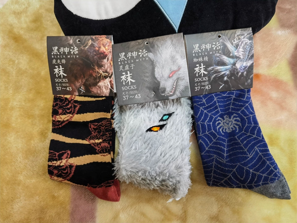 Official Black Myth: Wukong Character & Armor-Inspired Socks