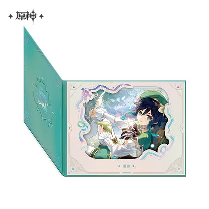 Official Genshin Impact Fated Day 2025 Fold-Out Window Shikishi