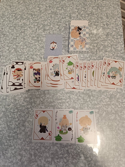Genshin Impact Fan-Made Chibi Character Poker Card Deck