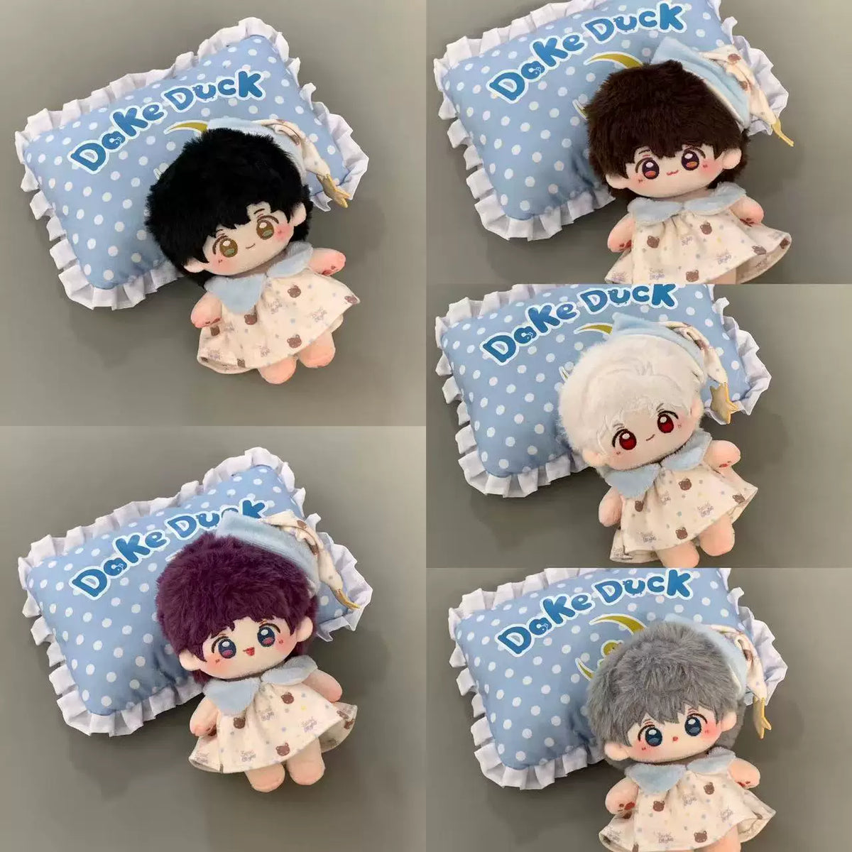 Love and Deepspace Fan-Made 3.94in Bare Plush Doll Series