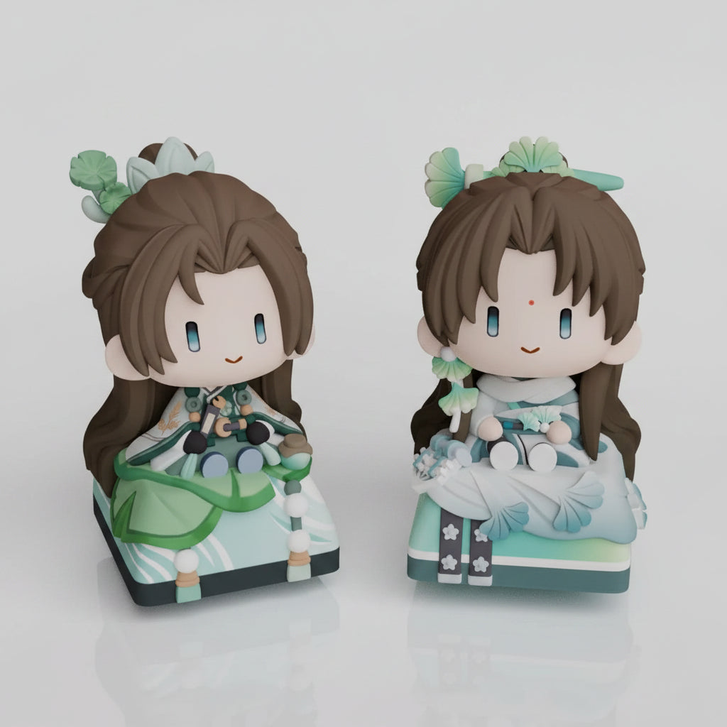 Where Winds Meet Sitting Resin keycap