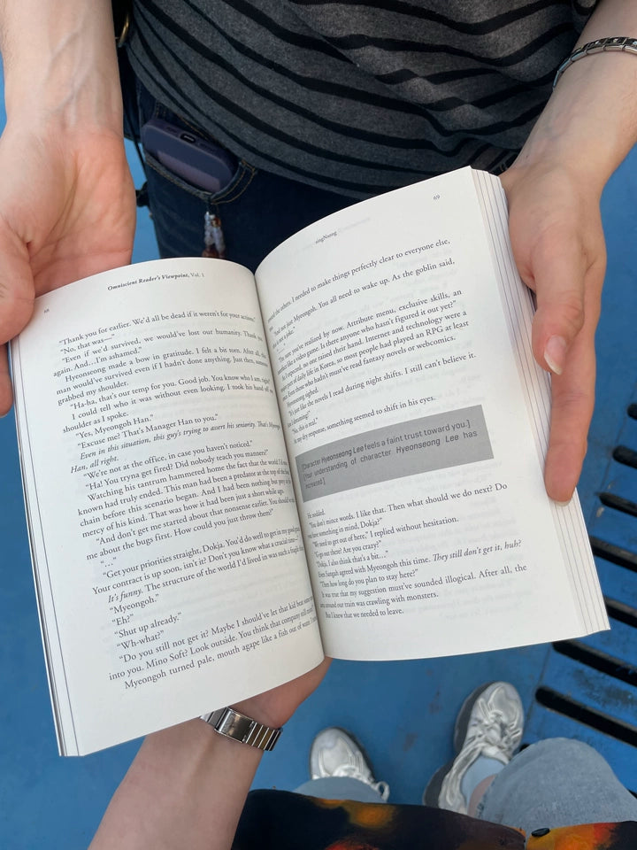 ORV English novels Vol. 1 English prose spread