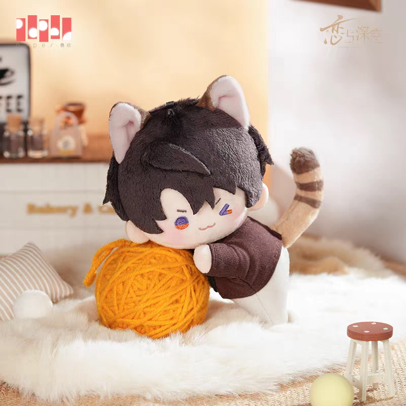 Official Love and Deepspace Magnetic Cat Plush Doll Charms