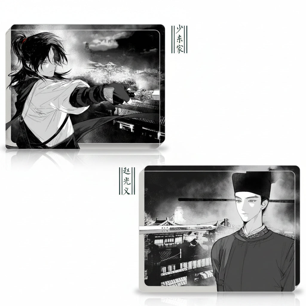 Where Winds Meet acrylic art blocks and charm set