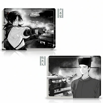 Where Winds Meet acrylic art blocks and charm set