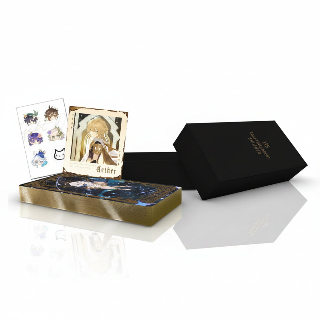Genshin Impact Countercurrent Shimmer Major Arcana tarot card deck