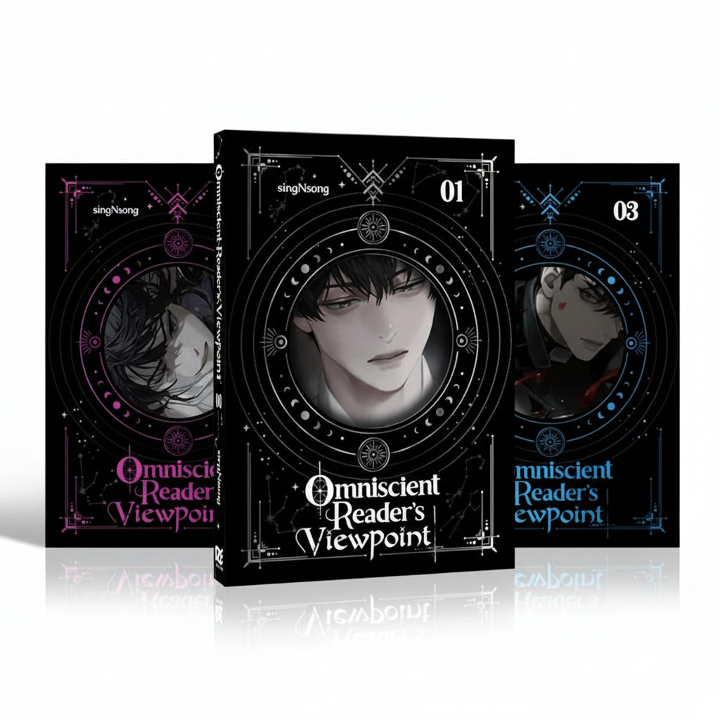 ORV English novels Vol. 1–3 English novel covers