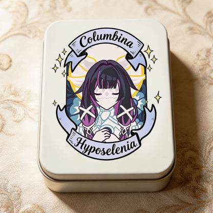 Genshin Impact Fan-Made Character Metal Storage Tin Collection