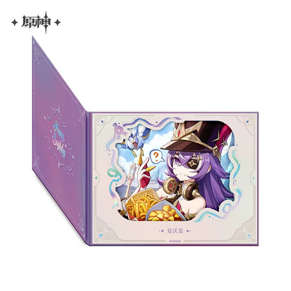 Official Genshin Impact Fated Day 2025 Fold-Out Window Shikishi