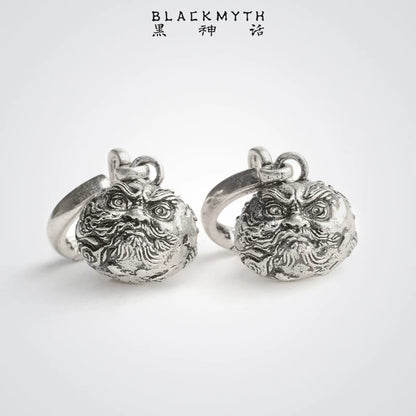 Official Black Myth: Wukong Da Xi Silver-Tone Drop Earrings with 925 Sterling Silver Posts