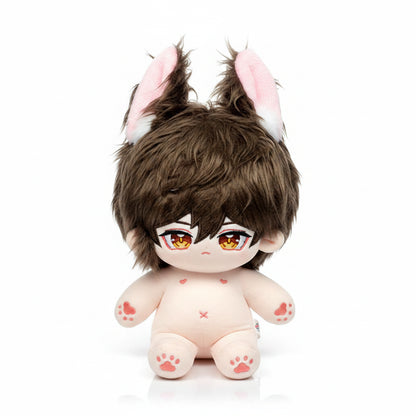 Genshin Impact Zhongli plush doll with skeleton