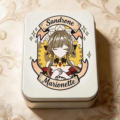 Genshin Impact Fan-Made Character Metal Storage Tin Collection
