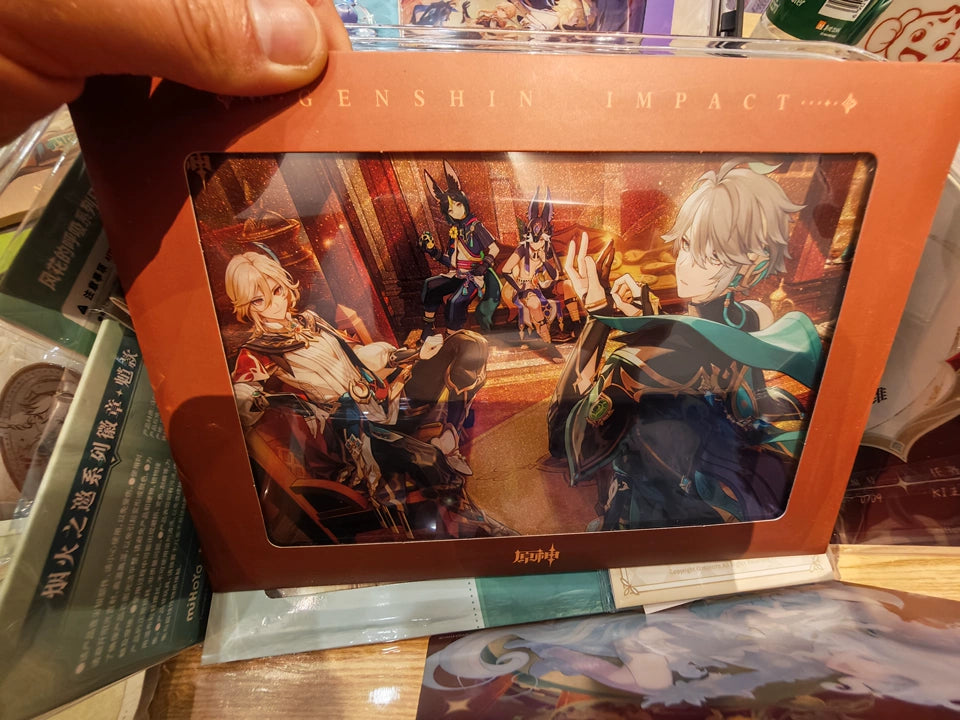 Official Genshin Impact Version Preview Acrylic Shikishi