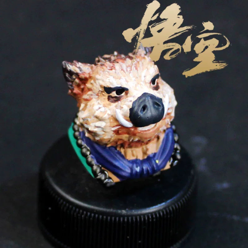 黑神话悟空个性键帽黑猴周边客制化创意机械键盘单个颗3D树脂键帽