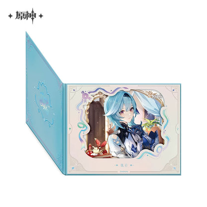 Official Genshin Impact Fated Day Character Fold-Out Window Shikishi