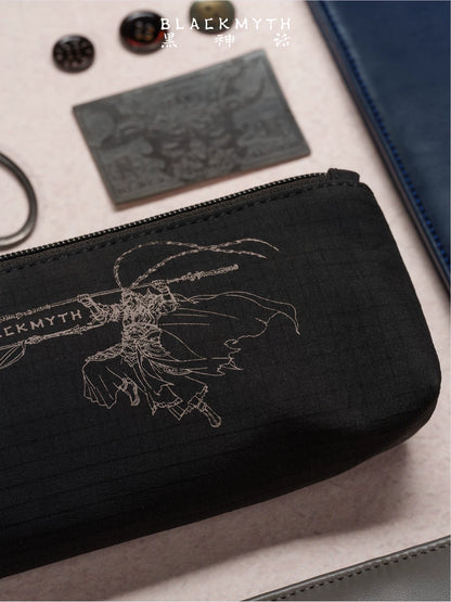Black Myth: Wukong character artwork pencil case close-up
