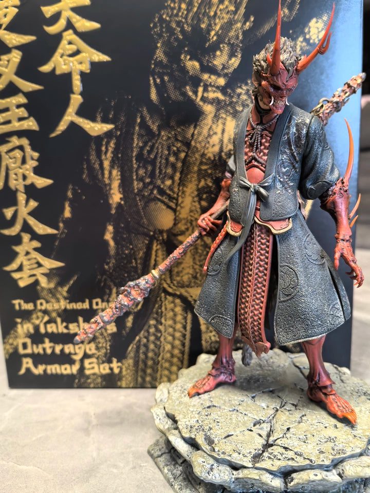 Official Black Myth: Wukong Destined One and Yaksha King Flame Set 1/12 Figure