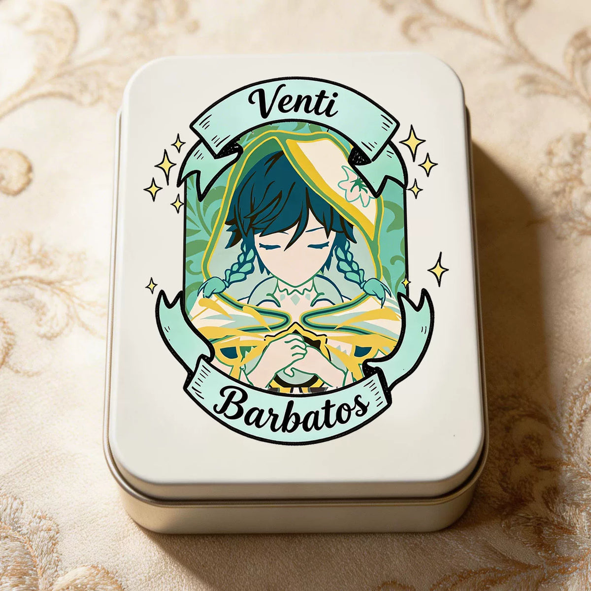 Genshin Impact Fan-Made Character Metal Storage Tin Collection