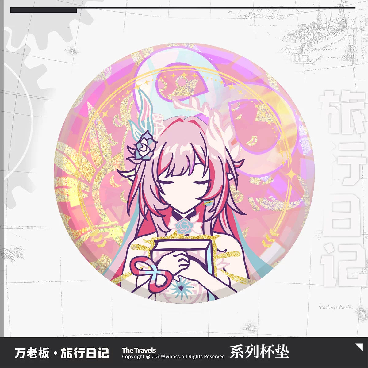 Genshin Impact Fan-Made Character Diatomaceous Earth Coaster Collection