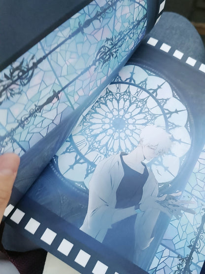 Link Click Chinese novels Vol. 1 interior film-style illustration