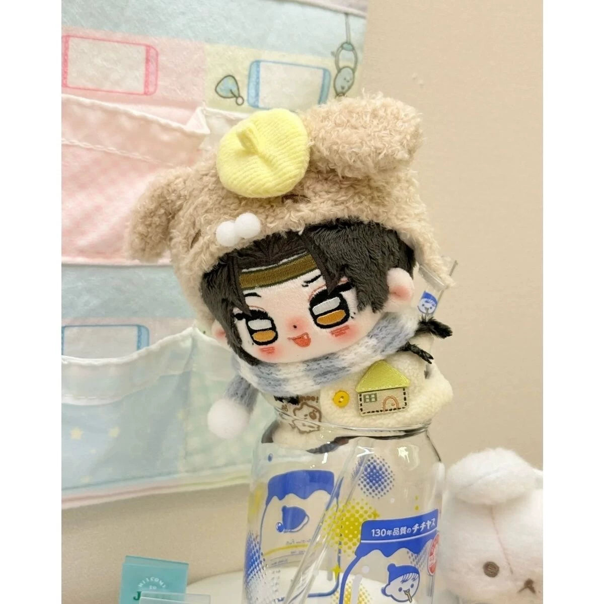 【九流门】燕云十六声九流门鼠鼠属性10cm印花海星体毛绒公仔耳朵
