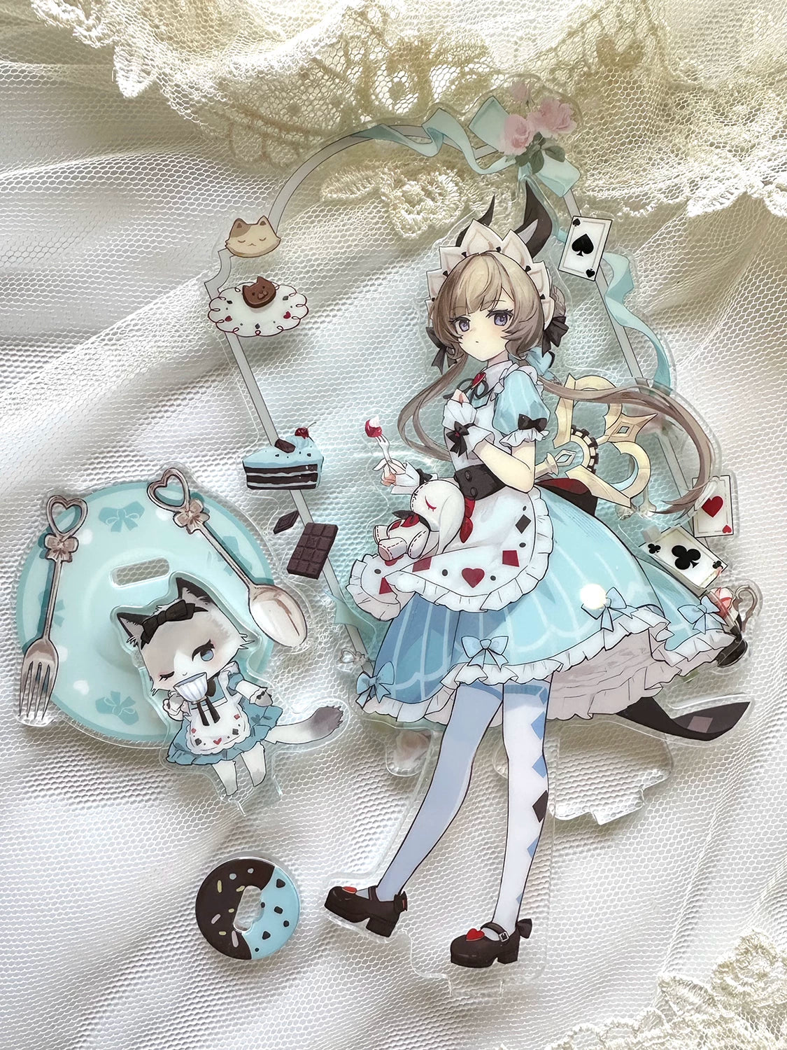 Genshin Impact Fan-Made Columbina & Sandrone Wonderland Collectible Collection