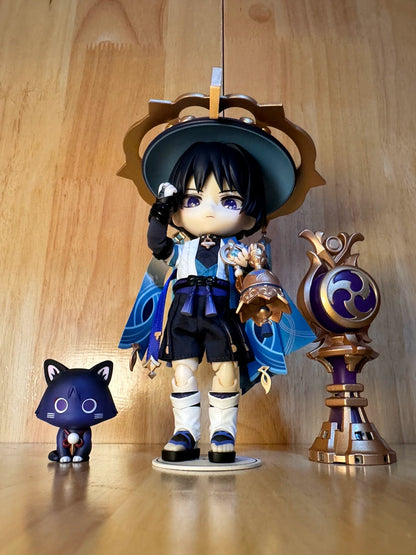 Official Genshin Impact Wanderer 1/12 Changeable Action Doll