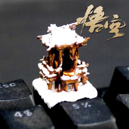 黑神话悟空个性键帽黑猴周边客制化创意机械键盘单个颗3D树脂键帽