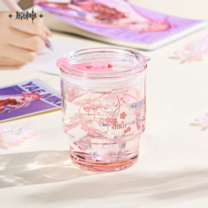 【原神官方】八重神子·仙狐系列 玻璃杯 Genshin