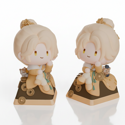 Where Winds Meet Fan-Made Yingying Dongque Resin Keycaps