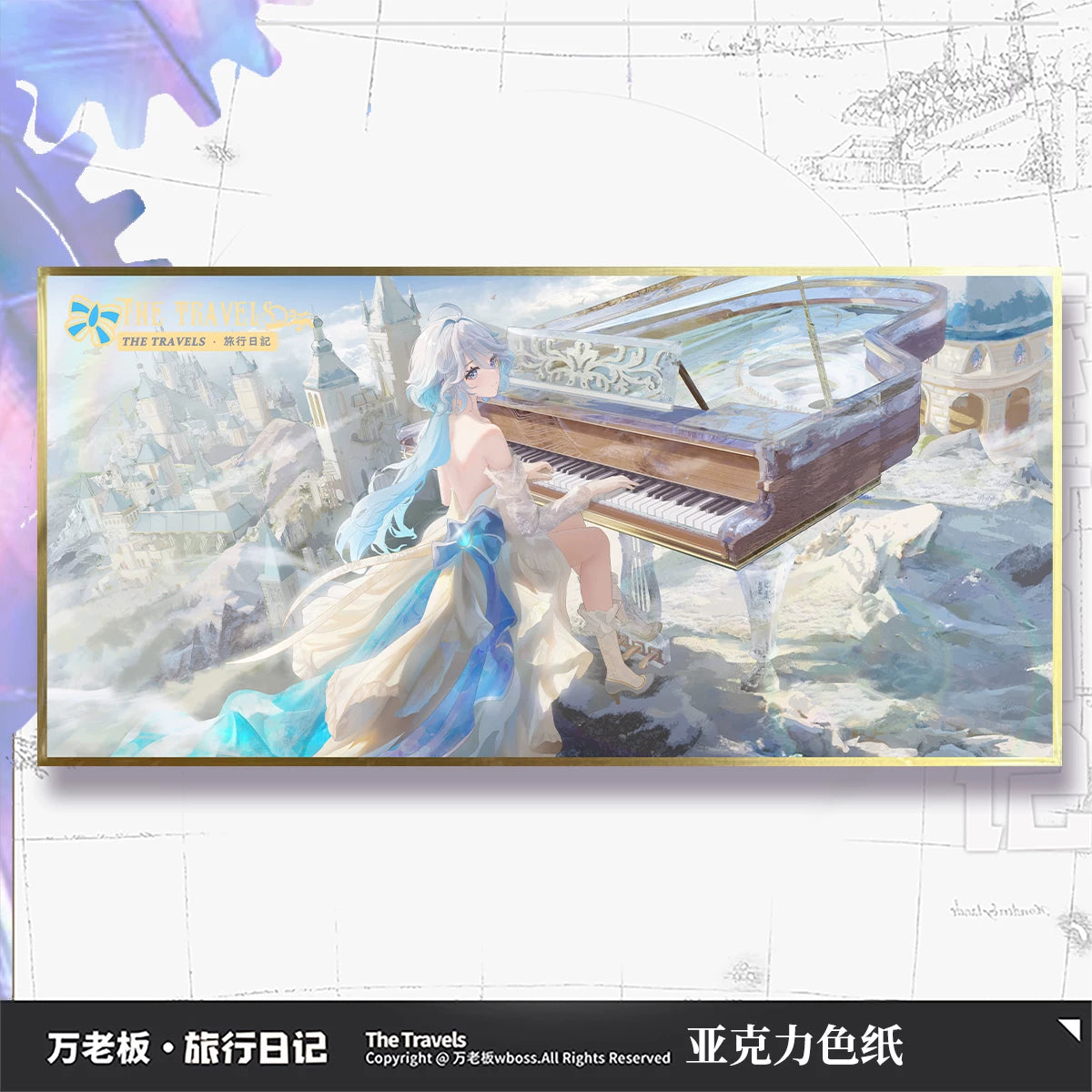 Genshin Impact Fan-Made Acrylic Special-Effect Shikishi Collection