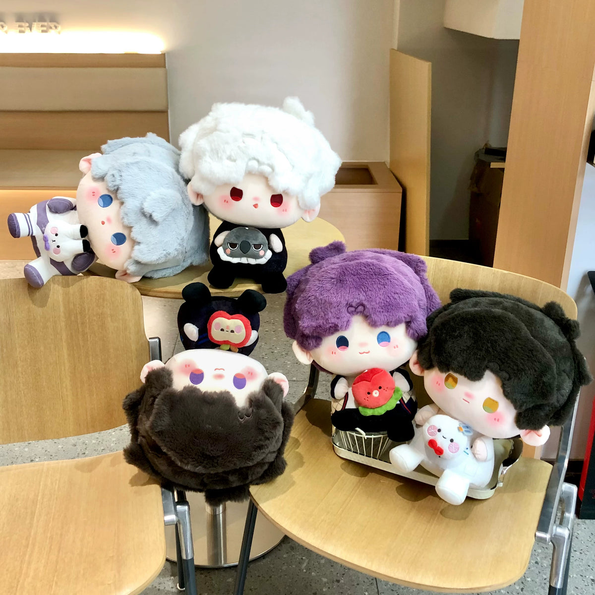 Love and Deepspace FuFu Chibi cotton plush doll