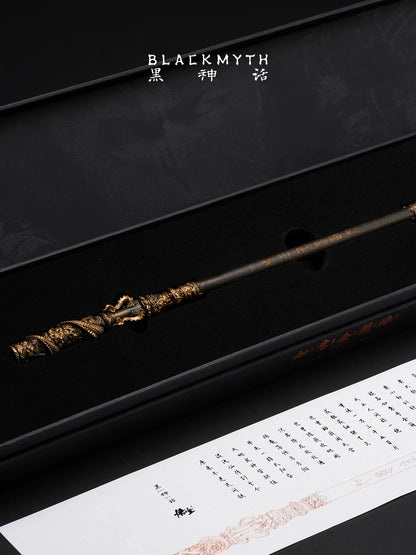 Black Myth: Wukong Ruyi Jingu Bang 1/6 bronze collectible with certificate in gift box