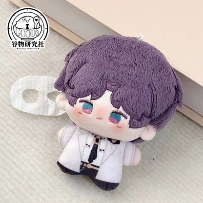 Love and Deepspace Rafayel 10 cm nunu plush doll white suit version with hanger loop