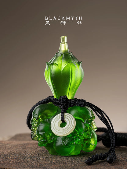 《黑神话：悟空》五鬼葫芦-1/3收藏琉璃摆件（琉光绿）