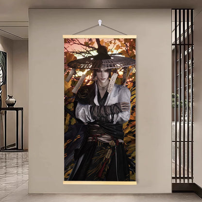 燕云十六声挂画客厅卧室寝室墙面装饰画游戏动漫二次元周边挂轴