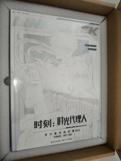 Link Click animation art books Vol. 2 book inside protective packaging
