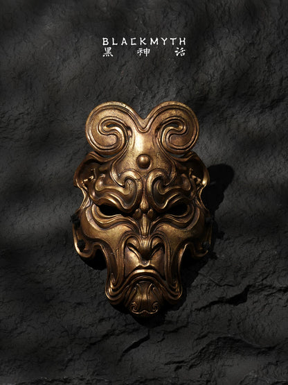 Black Myth: Wukong Pilgrim Headband mask collectible front view