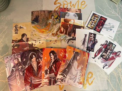 TGCF Season One frame comics books bookmarks cards and printed bonuses