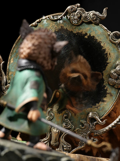 Black Myth: Wukong Spider Cave Scrying Mirror (Bronze Mirror) - 1/1 Collectible Bronze Ornament