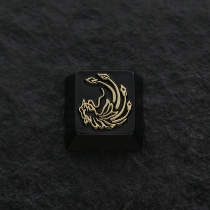 键石黑神话悟空周边金箍六根标志logo机械键盘锌铝合金属个性键帽