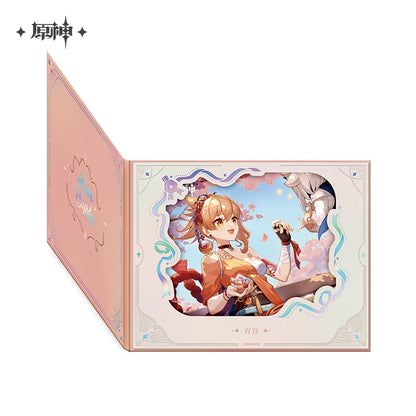 Official Genshin Impact Fated Day 2025 Fold-Out Window Shikishi