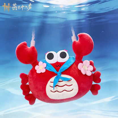 "Yan Yun Sixteen Sounds" Crab-tastic Plush Hanging Bag Official Flagship Store Genuine