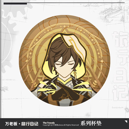 Genshin Impact Fan-Made Character Diatomaceous Earth Coaster Collection
