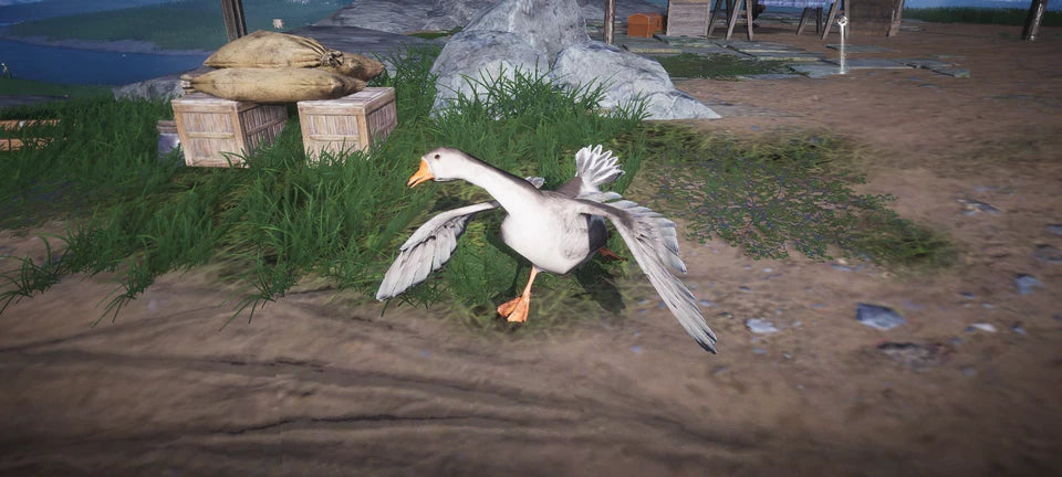 Official Where Winds Meet Defiant Goose 20in Character Plush